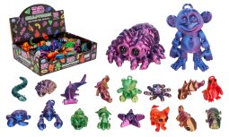 3D Druck Tiere 18-fach 5- - L&B Spielwaren Großhandel