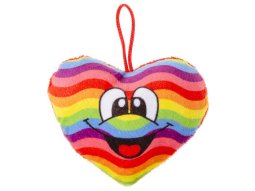 Herz LOVE, Regenbogenfarben 11cm