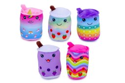 Bubble Tea bunt bedruckt 5-f. 13cm
