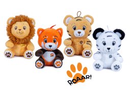 Wildtiere 4-fach ROAAR 20cm