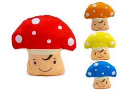 Plüsch Pilz 2D mit Gesicht 14cm