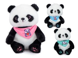 Panda mit Halstuch 3-fach 20cm