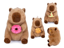 Capybara mit Snack 3-fach 20cm