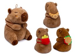 Capybara mit Snackrucksack 3f 25cm