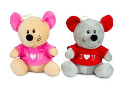 Maus Shirt I Love U 2-fach 25cm
