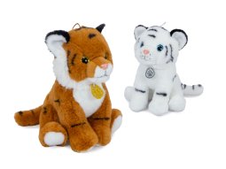 Tiger mit Glitzeranhänger 2-f. 23cm
