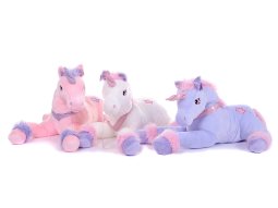 Plüsch Einhorn liegend 33cm