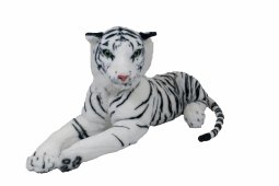 liegender weißer Tiger 60cm