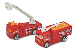 Feuerwehr Fahrzeug 11x4cm