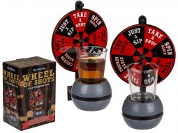 Trinkspiel Wheel of Shots 18x12cm