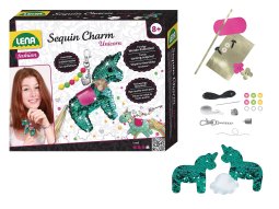 Lena Bastelset Sequin Einhorn