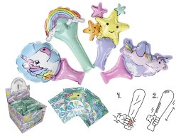 selbstaufblas. Ballon Einhorn 32cm