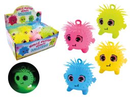 Igelball Monster mit Licht 4f. 16cm