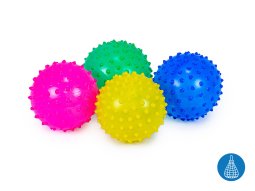 Massageball 9cm im Netz 4Farben
