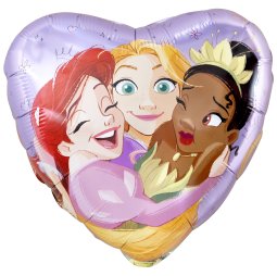 Folienballon Prinzessinen Herz