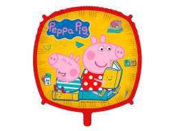 Folienballon Peppa Pig Quadrat