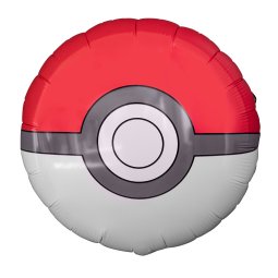 Folienballon Pokemon rund