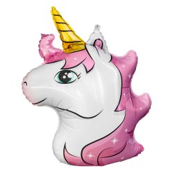 Folienballon Einhorn Kopf