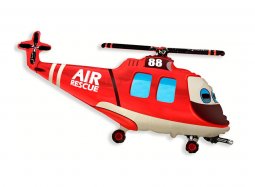 Folienballon Rescue Hubschrauber MS