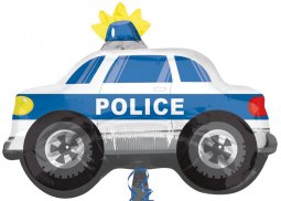 Folienballon Police Car Shape S.T.