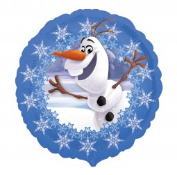 Folienballon Frozen Olaf rund