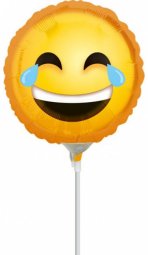 Folienballon Laughing Emoticon Mini