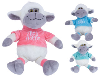 Schaf mit T-Shirt, 3-fach, 35/50cm