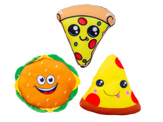 Fast Food gedruckt 3-fach 16-18cm