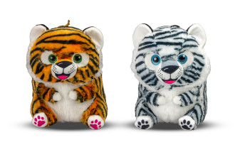 Sitzender Baby Tiger 2 fach L B Spielwaren GroBhandel