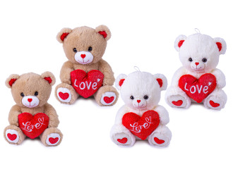 Bär mit Herz Love 4-fach 60cm