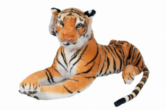 liegender brauner Tiger 70cm