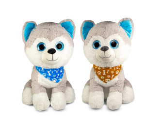 Husky mit Halstuch 2-fach 58cm