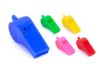 Trillerpfeife bunt sortiert 4,5cm
