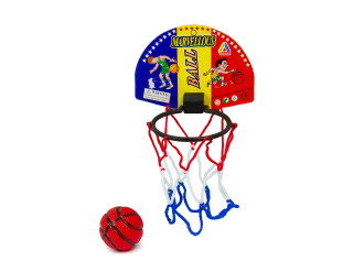 Basketballkorb mit Ball 10x7cm