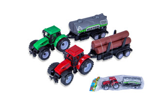 Traktor+Anhänger in Beutel 21x - L&B Spielwaren Großhandel