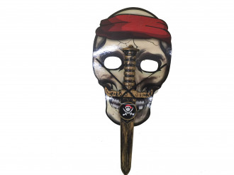 Piraten Dolch + Maske 21x14cm