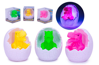 Lampe Dino Ei Farbwechsel 11,5x9cm