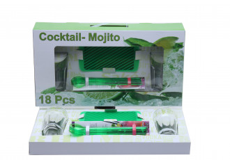 Mojito Cocktailset 18tlg.25x48cm