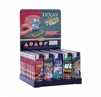 Elektronik Feuerzeug Texas Poker