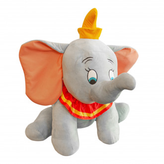 Disney Fliegend Dumbo Elefant Weiches Plüsch Spielzeug Puppe L 47 x 30cm Rot Hut 