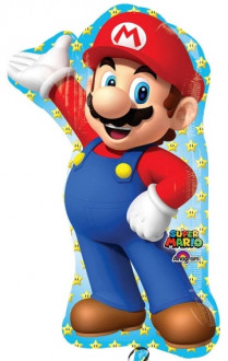 Folienballon Super Mario Shape