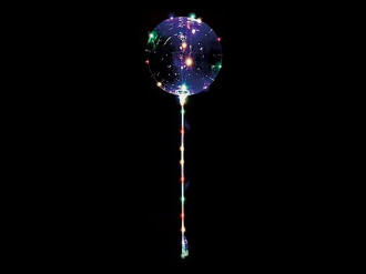 Deko Ballon LED Lichterkette Rund