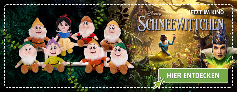 Jetzt verfügbar: Plüsch zum neuen Schneewittchen Film